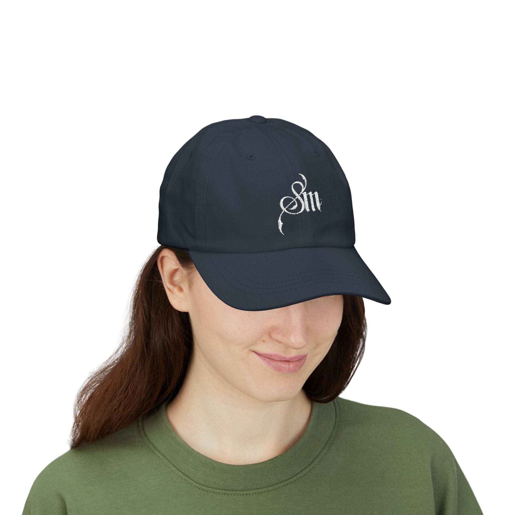 SM Embroidered Baseball Cap