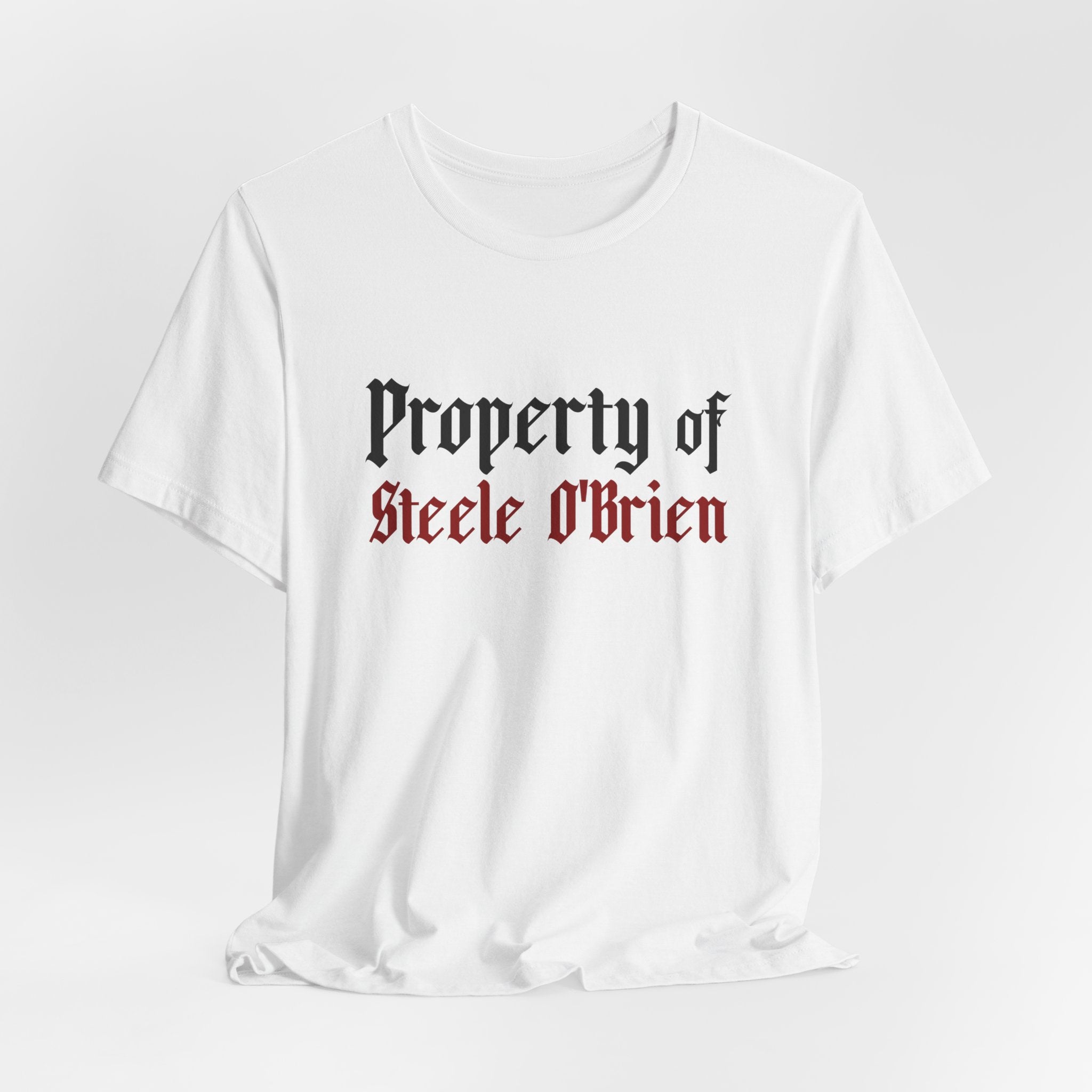 Devious Obsession's "Property of Steele O'Brien" T-Shirt