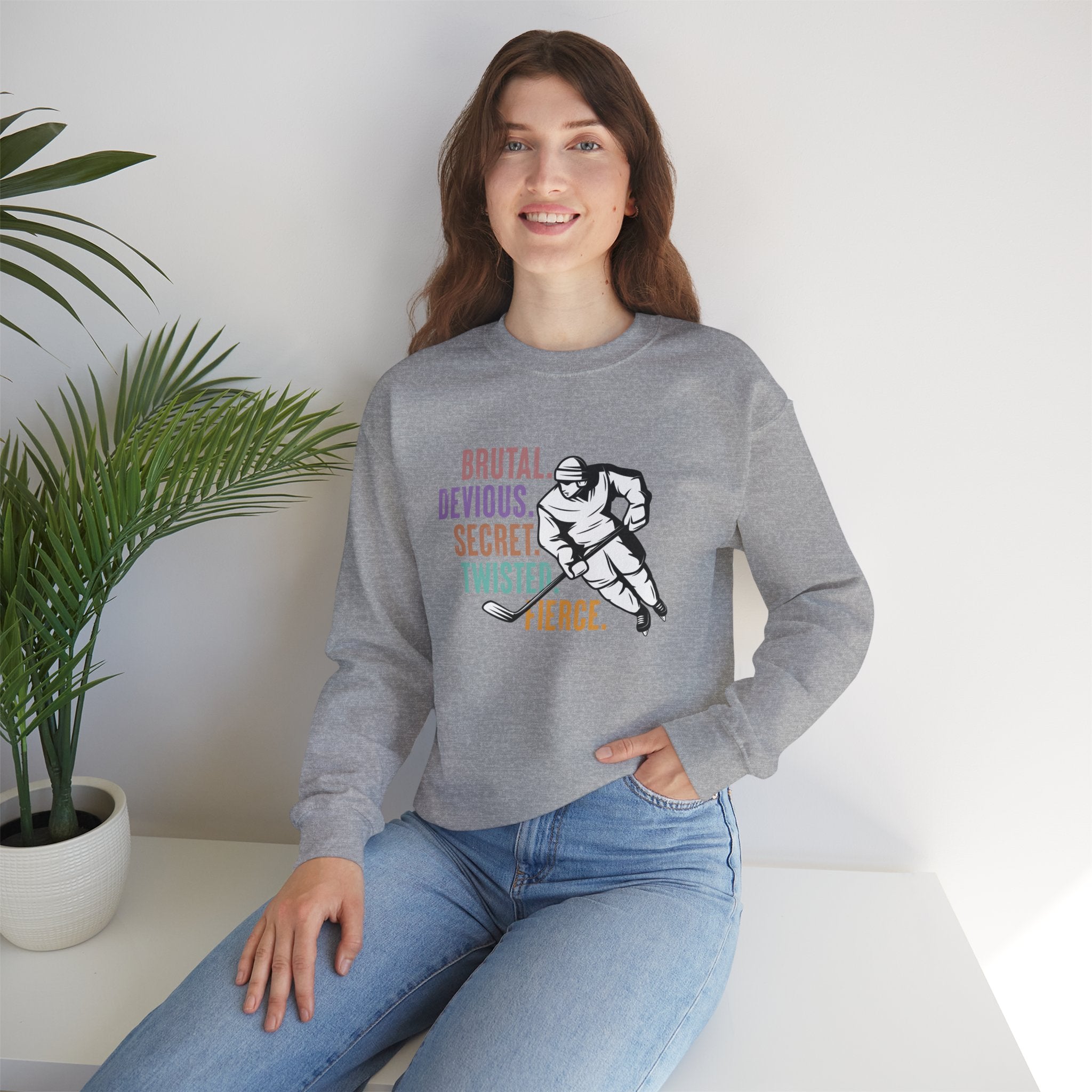 Hockey Gods Obsessed Crewneck Sweatshirt