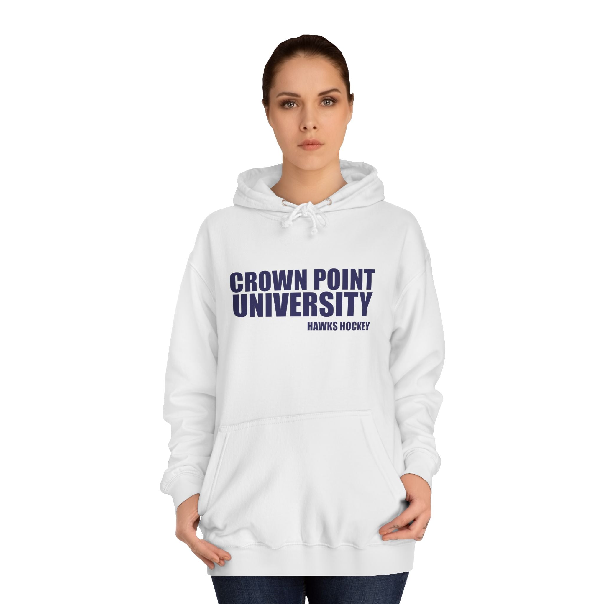 Official Crown Point University Hockey Hoodie — Jacob Rhodes