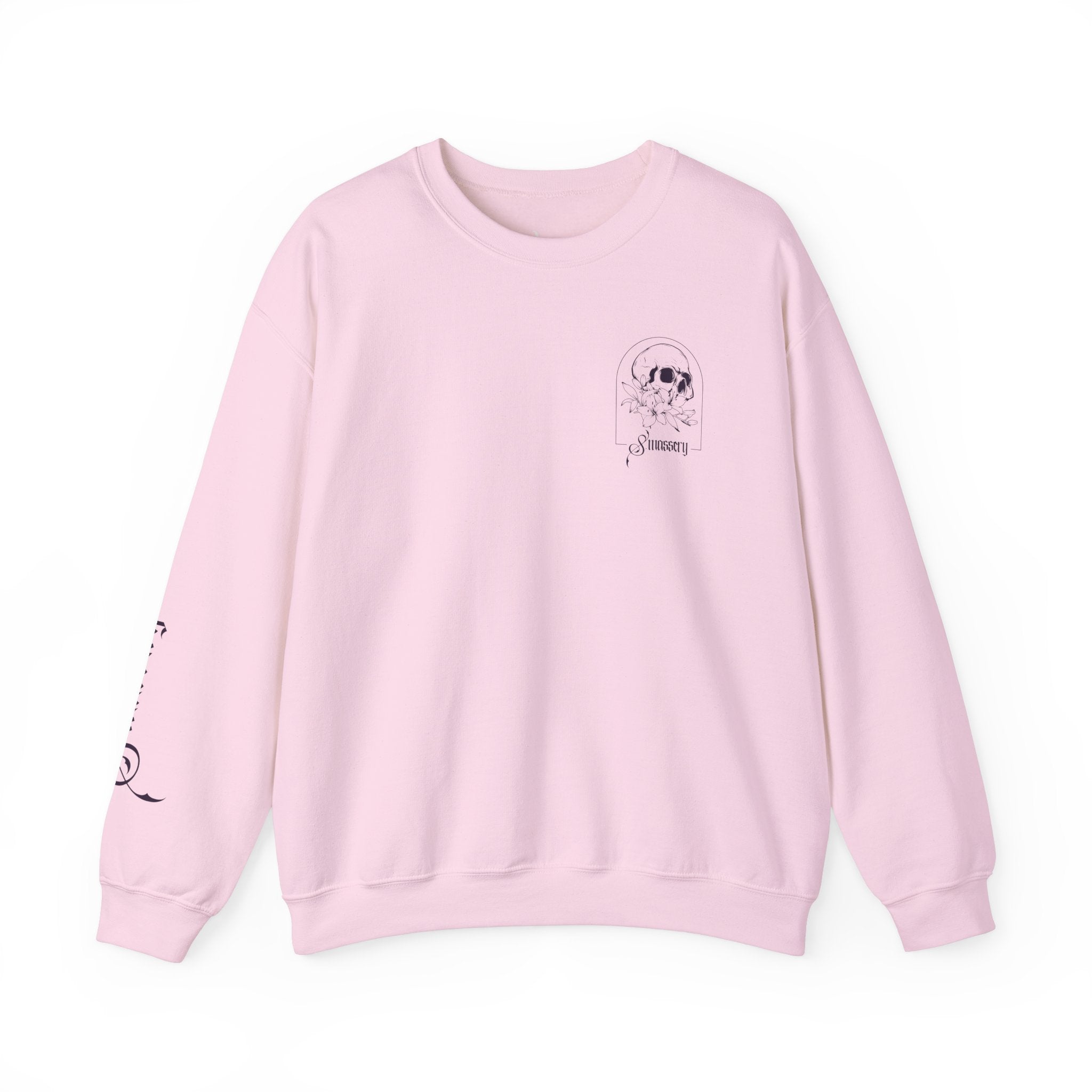 S. Massery Crewneck Sweatshirt with Sleeve Detail