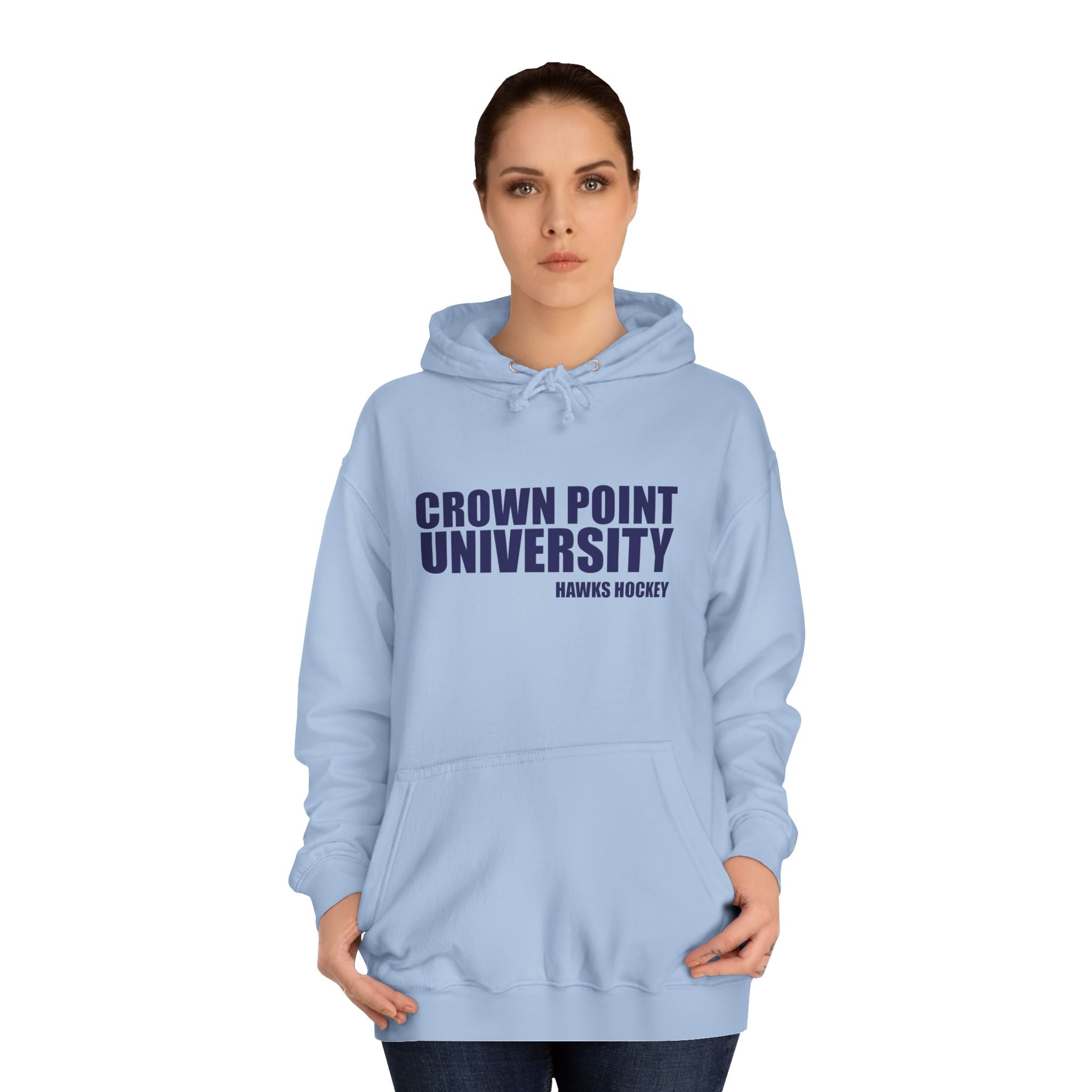 Official Crown Point University Hockey Hoodie — Miles Whiteshaw