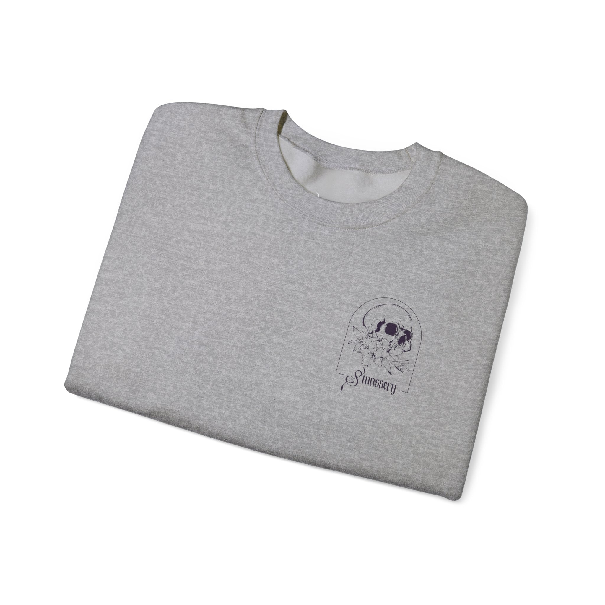 S. Massery Crewneck Sweatshirt with Sleeve Detail