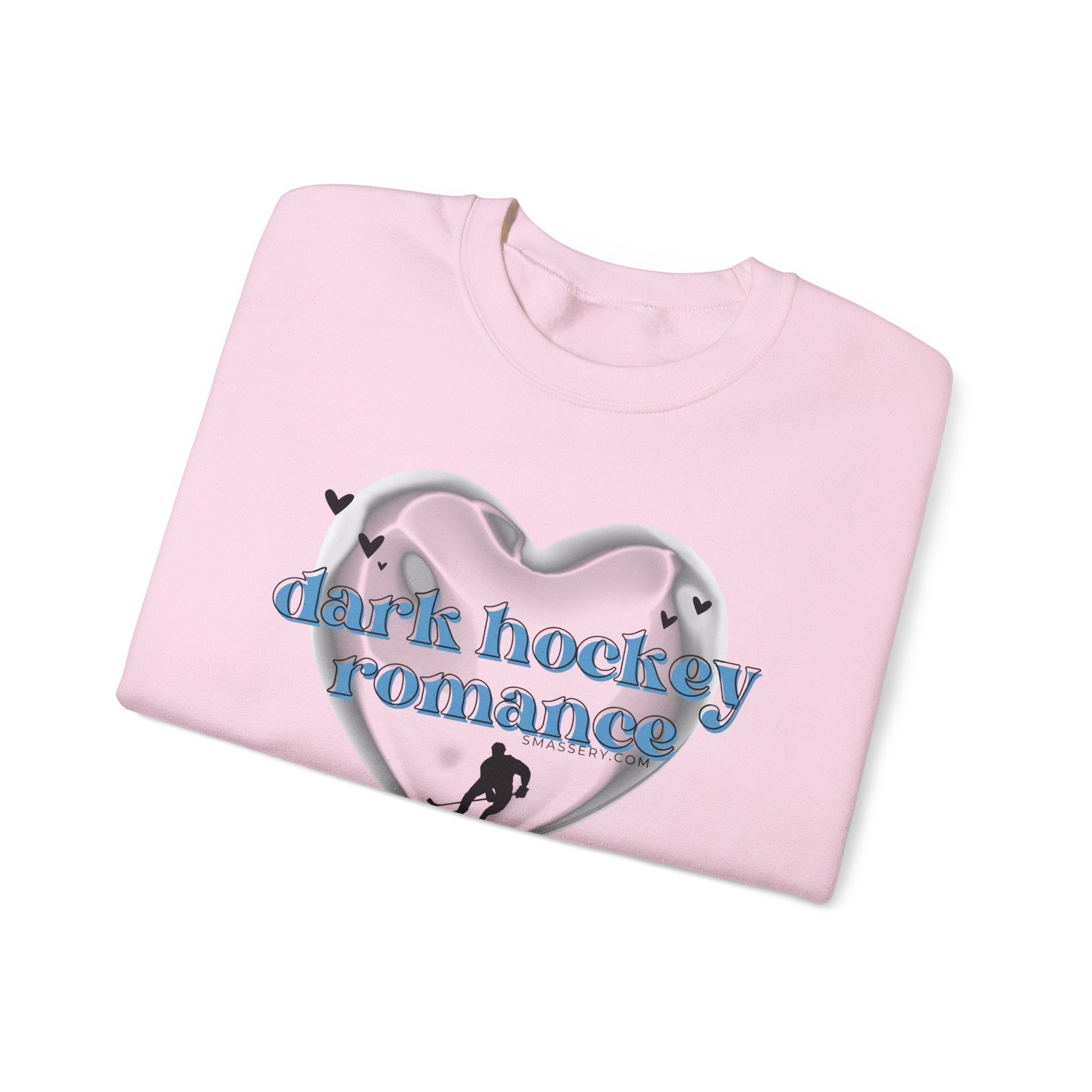 Dark Hockey Romance Crewneck Sweatshirt