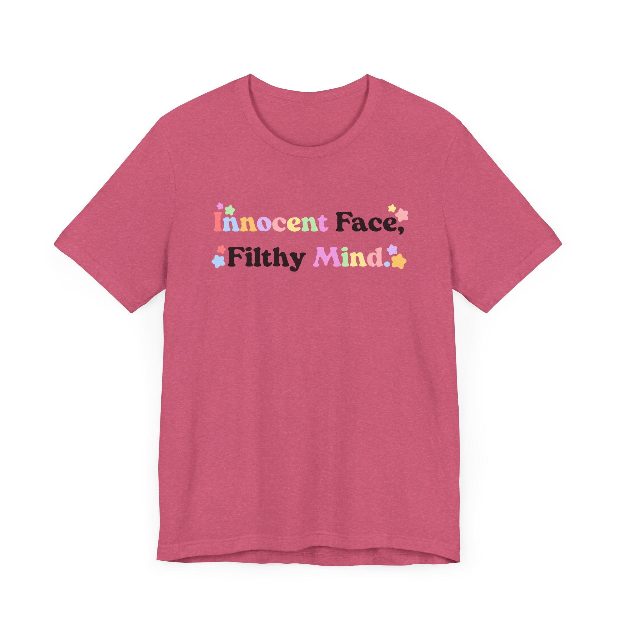 Innocent Face, Filthy Mind Jersey Short Sleeve Tee