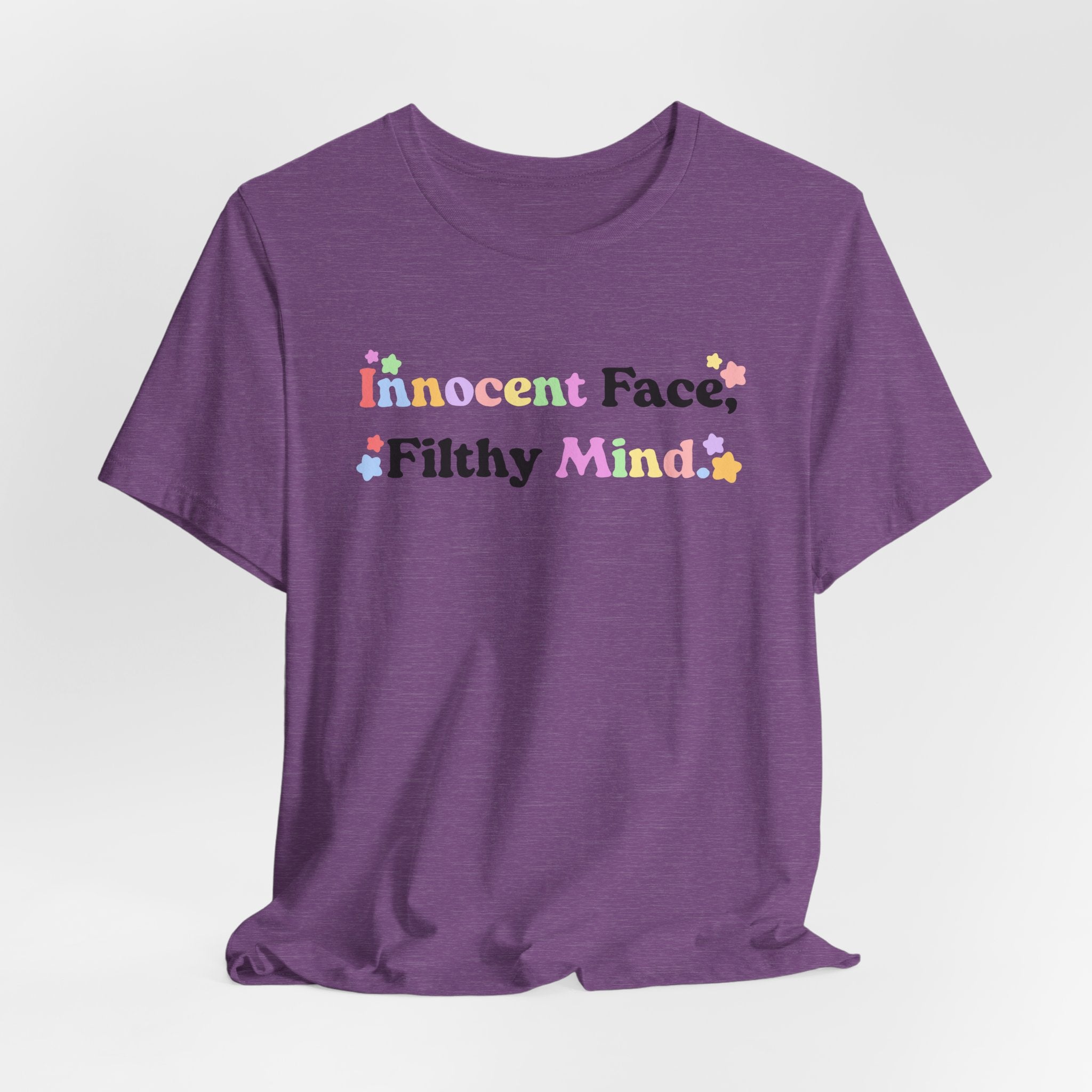 Innocent Face, Filthy Mind Jersey Short Sleeve Tee