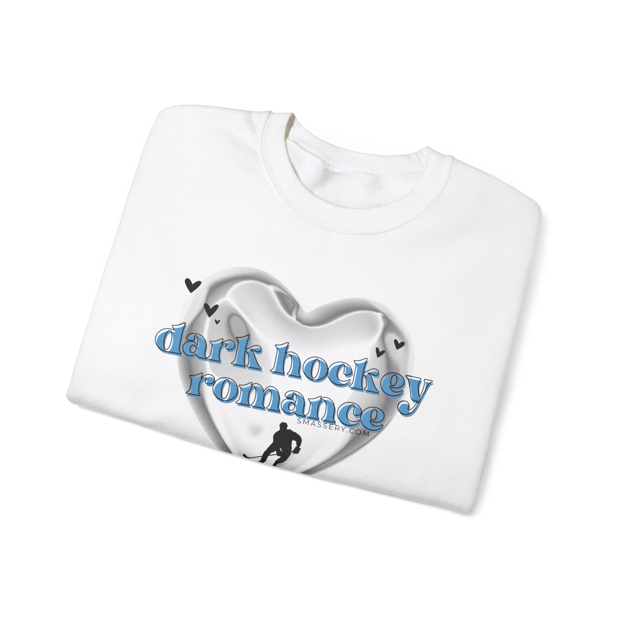 Dark Hockey Romance Crewneck Sweatshirt