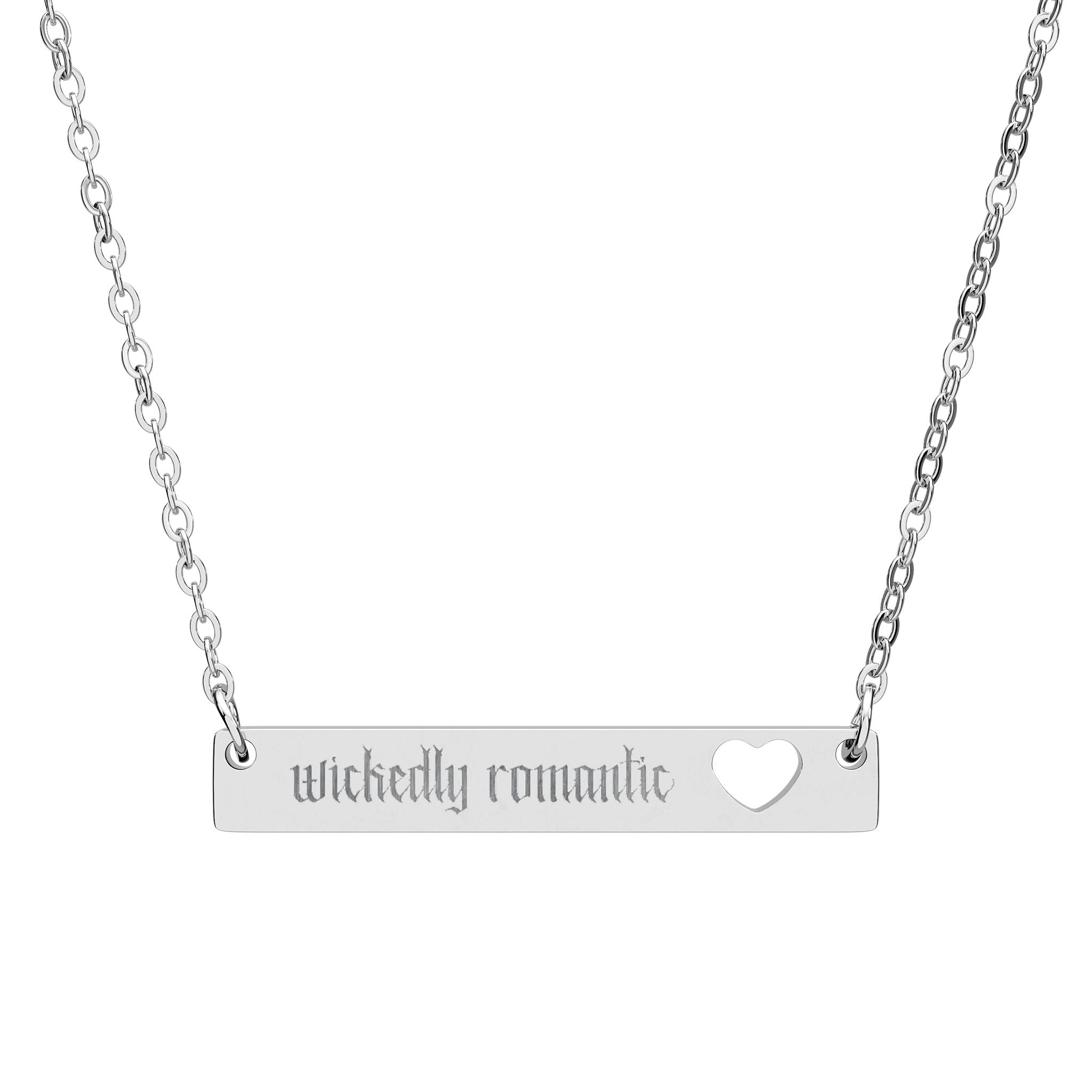Wickedly Romantic Heart Necklace