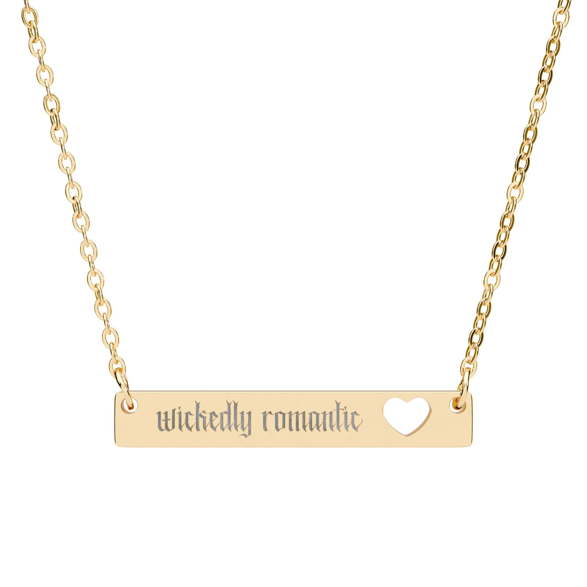 Wickedly Romantic Heart Necklace
