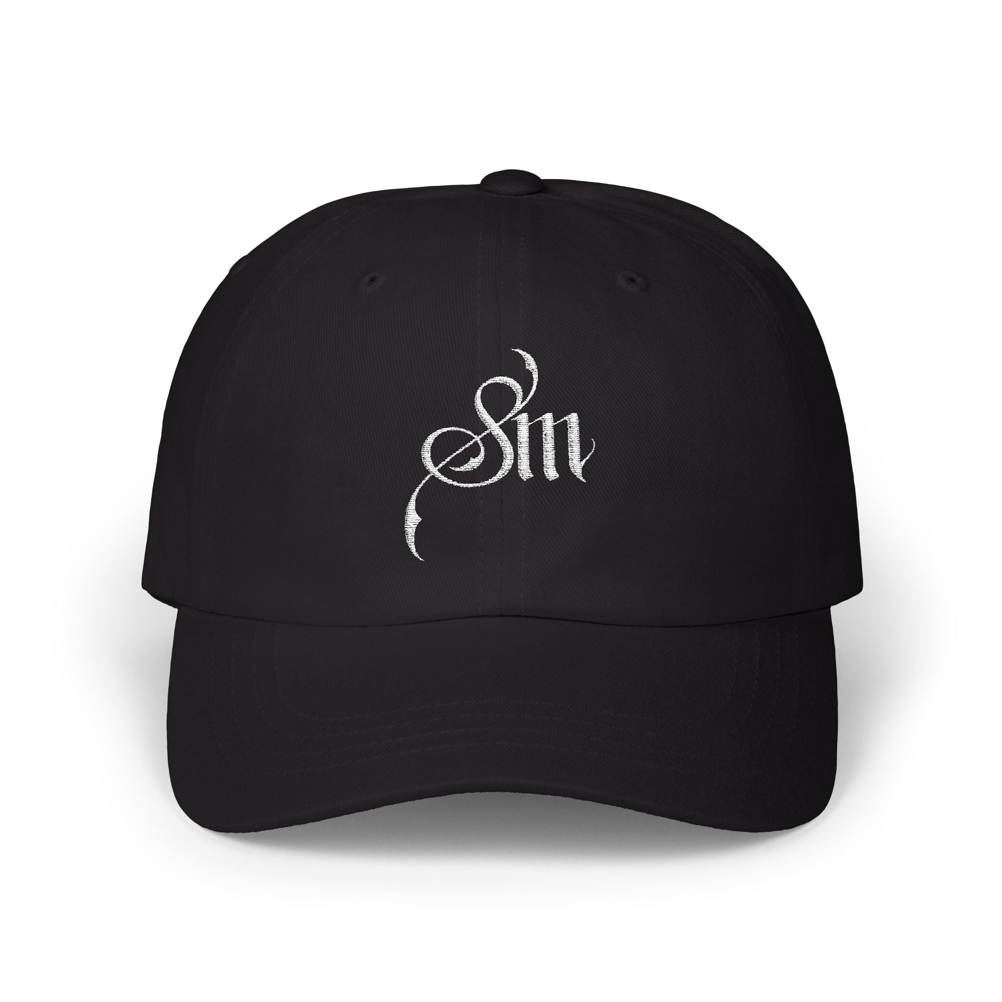 SM Embroidered Baseball Cap