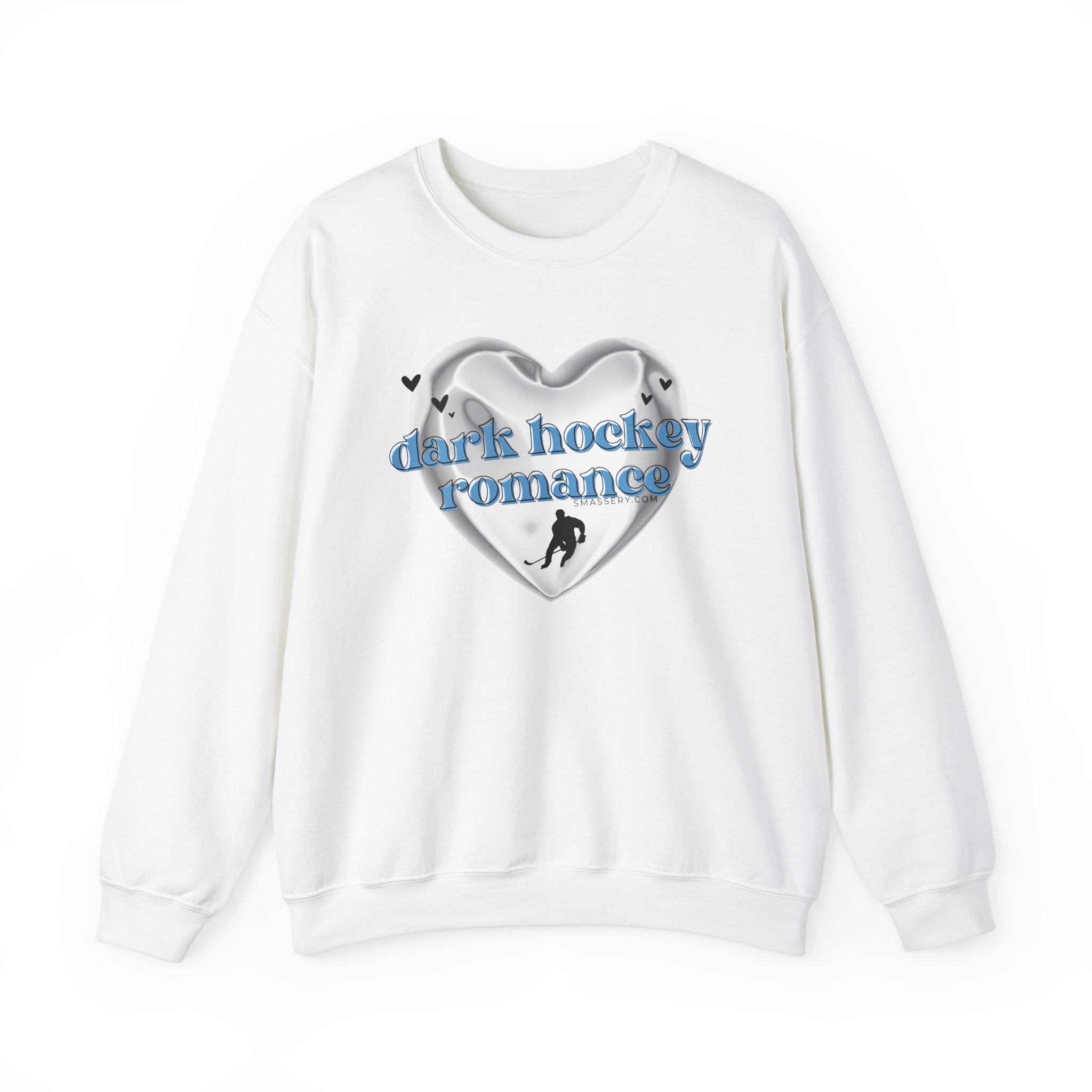 Dark Hockey Romance Crewneck Sweatshirt