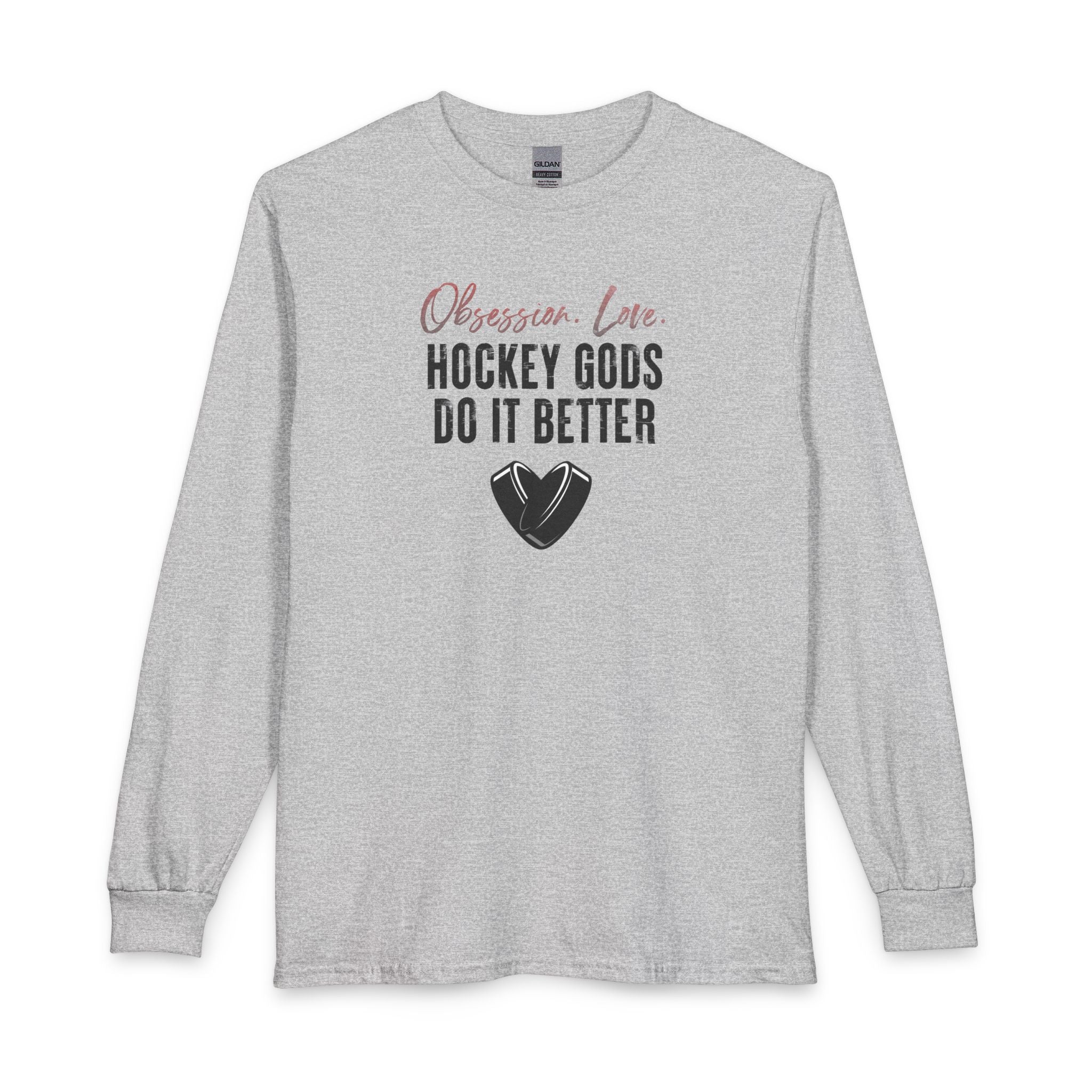 "Obsession. Love." Long Sleeve T-Shirt