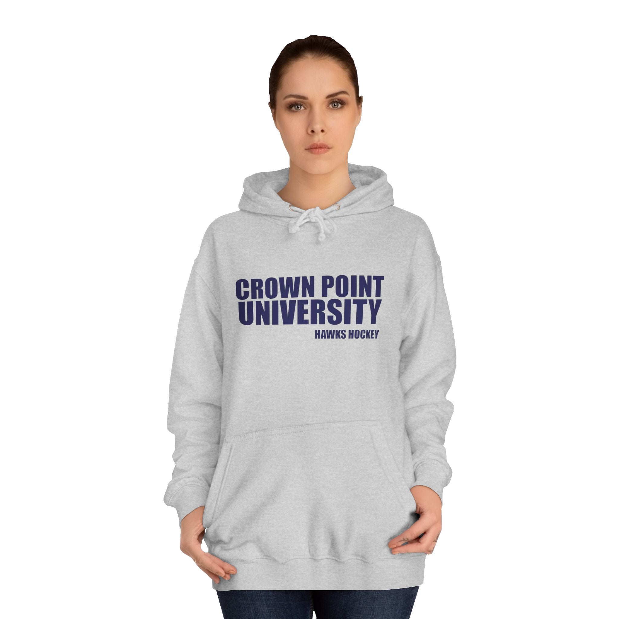 Official Crown Point University Hockey Hoodie — Miles Whiteshaw