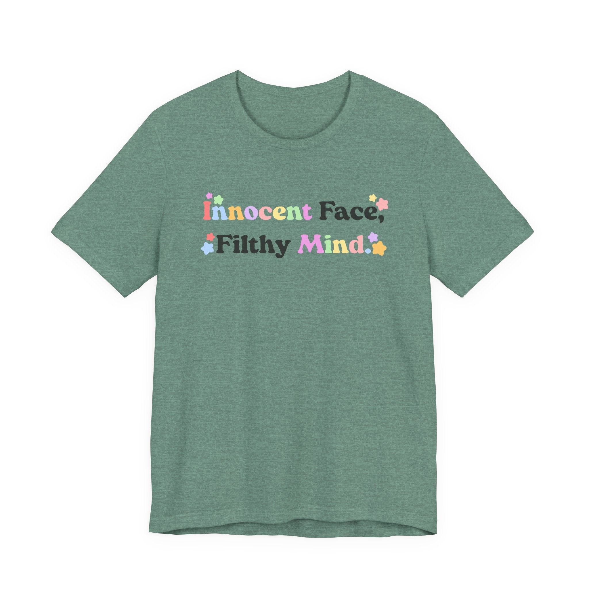 Innocent Face, Filthy Mind Tee — Dark Romance Graphic T-Shirt