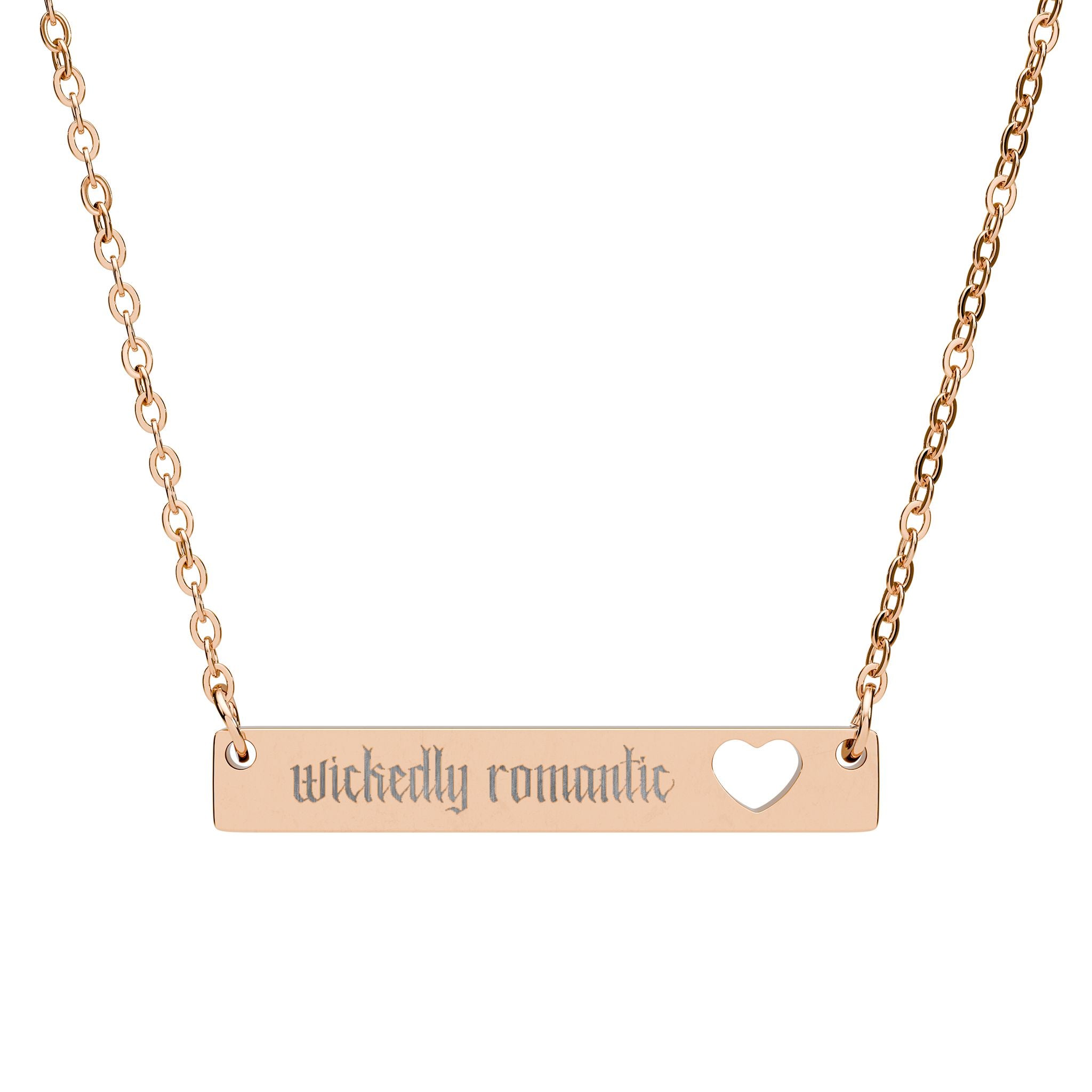 Wickedly Romantic Heart Necklace
