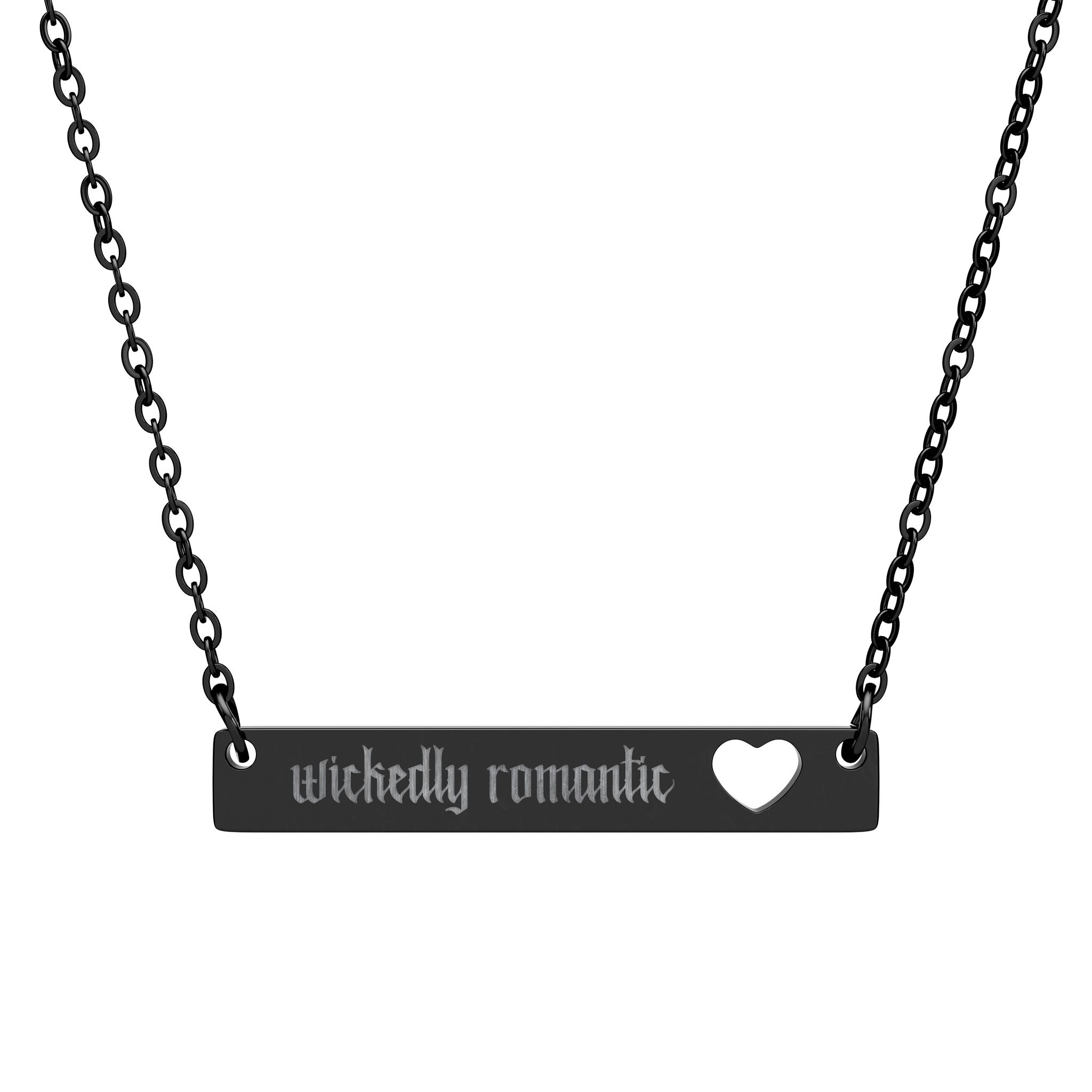 Wickedly Romantic Heart Necklace