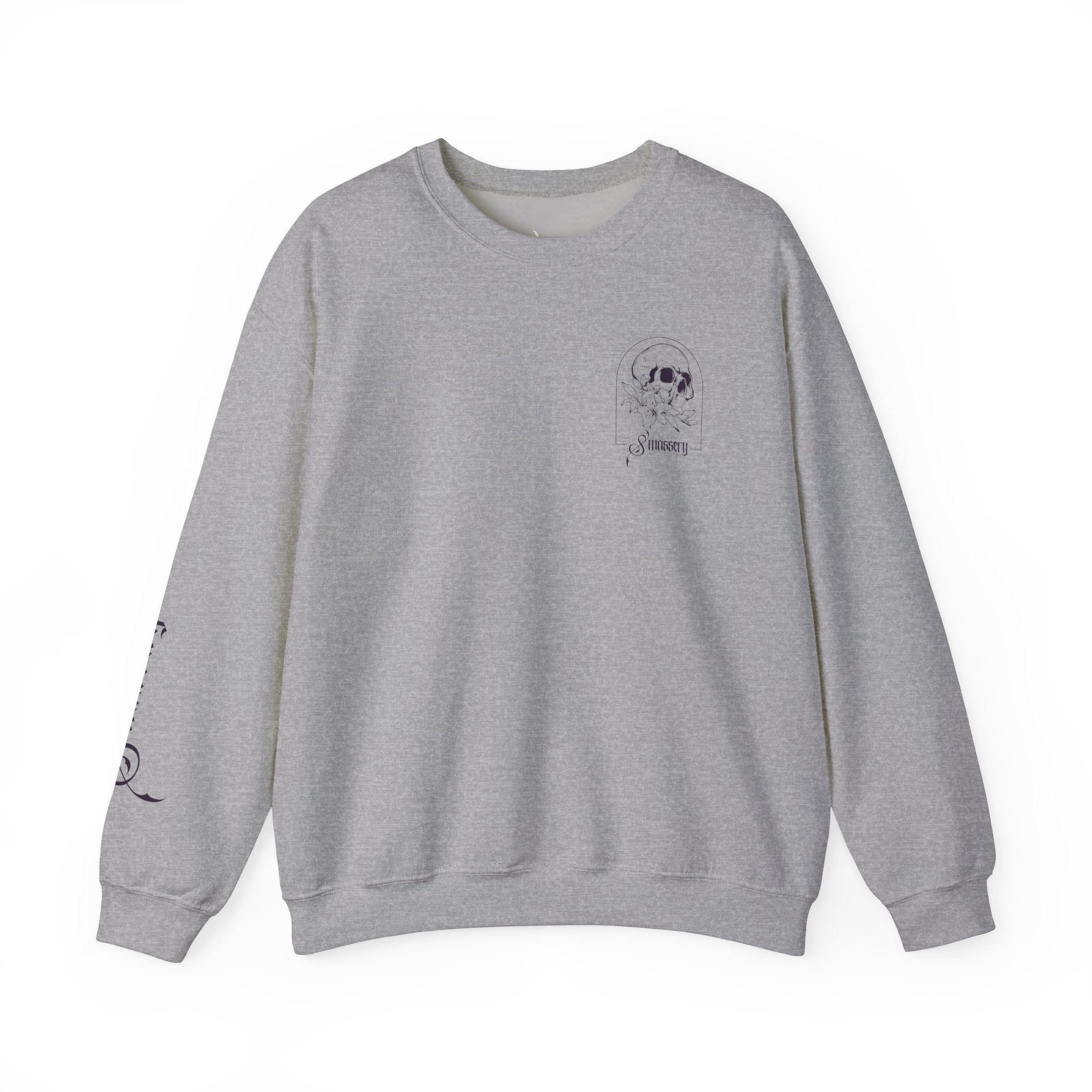 S. Massery Crewneck Sweatshirt with Sleeve Detail