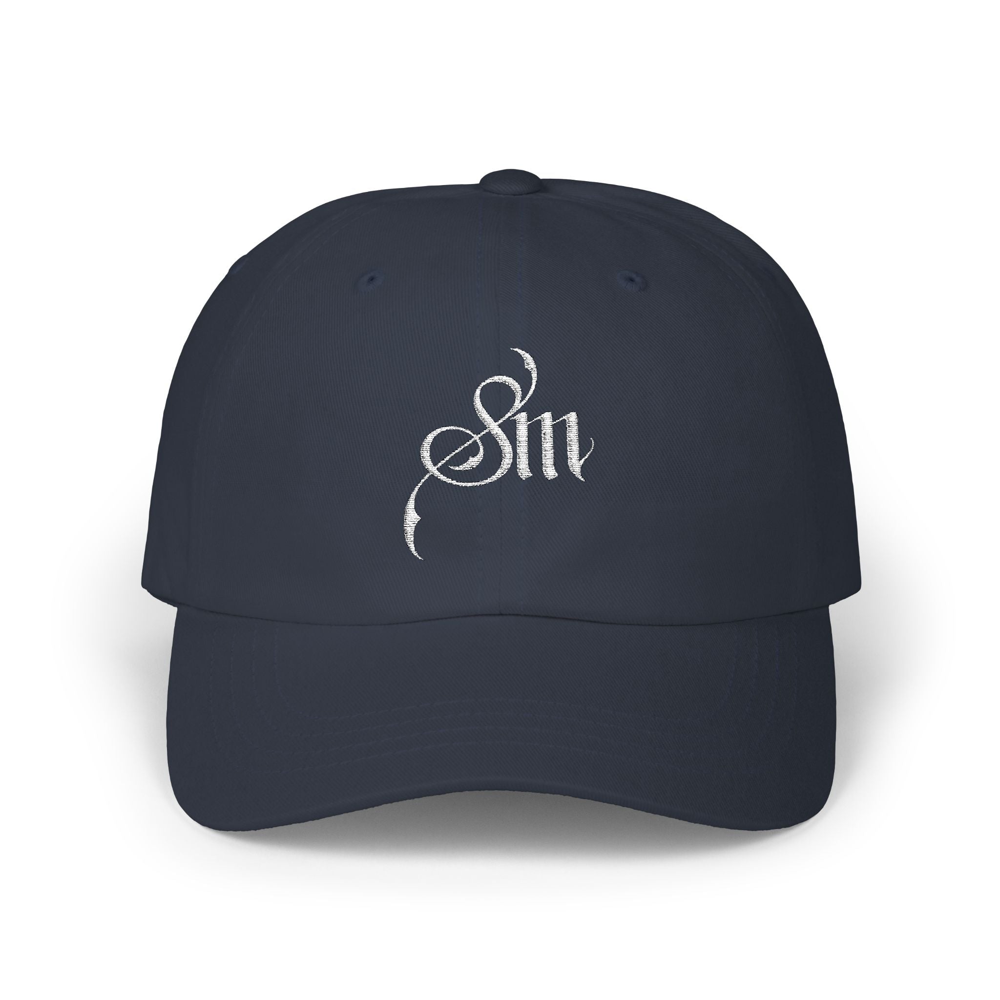 SM Embroidered Baseball Cap
