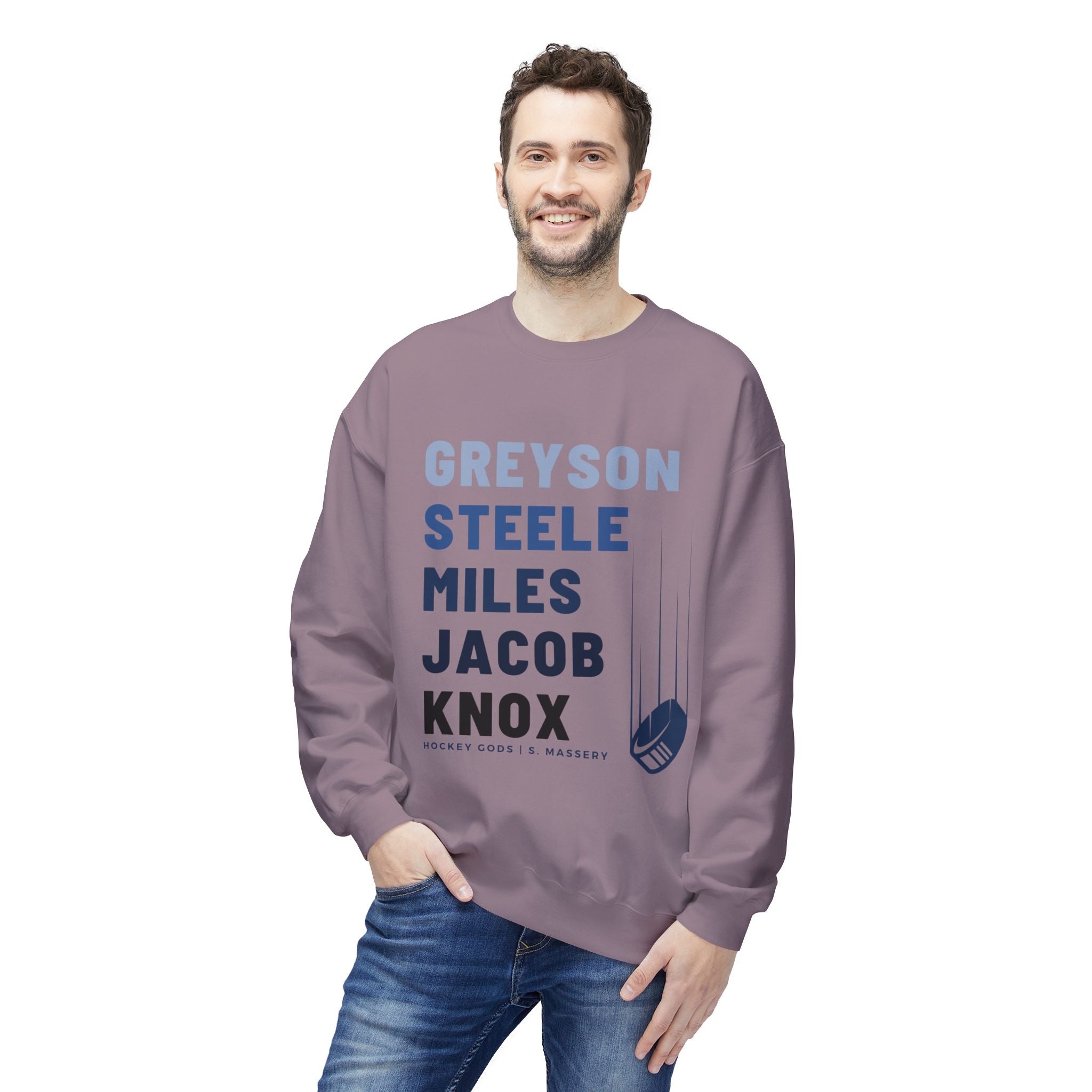 Hockey Gods Heroes Crewneck Sweatshirt