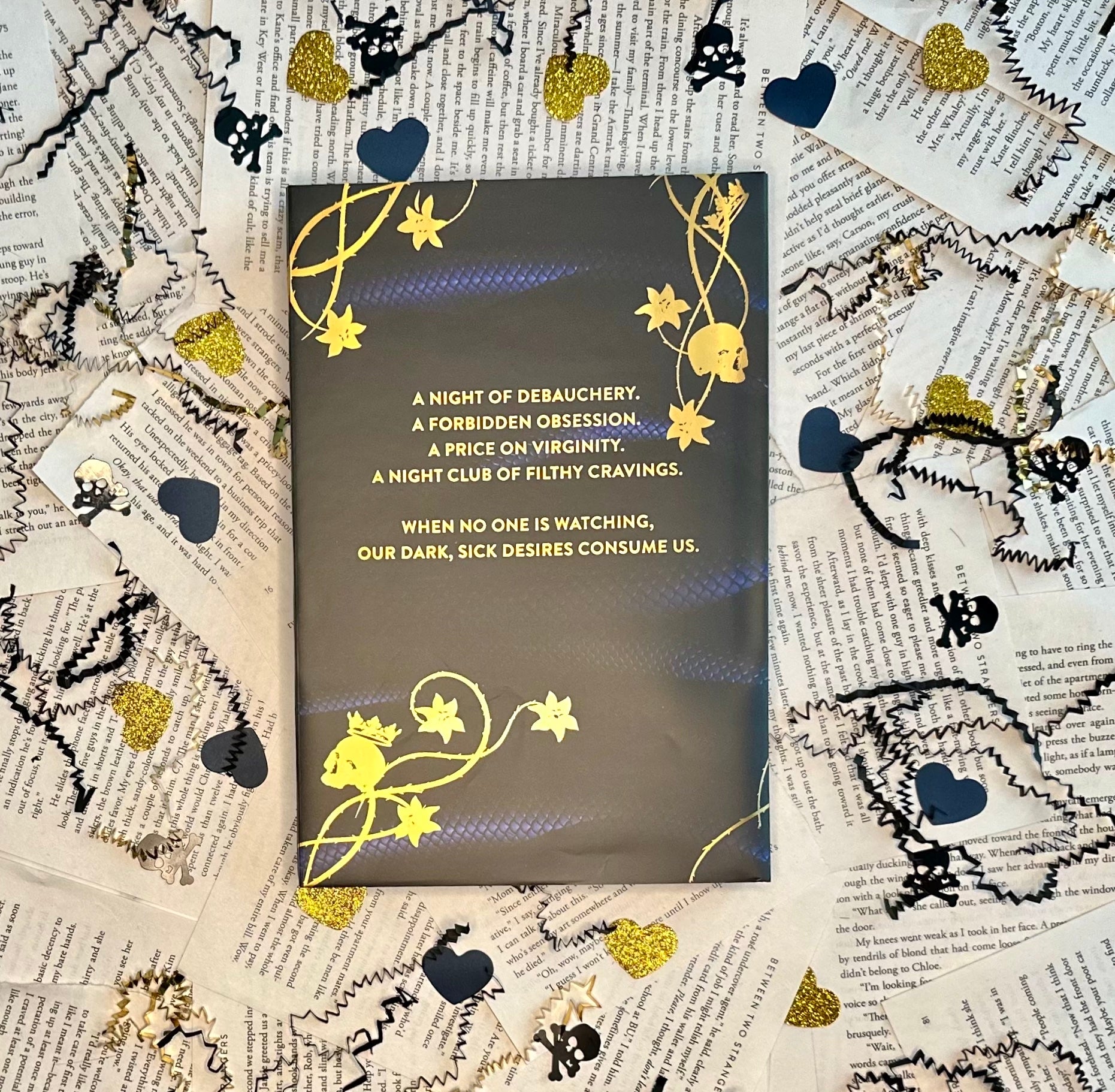 Dark Sick Desires - Deluxe Foil Hardback with Dust Jacket