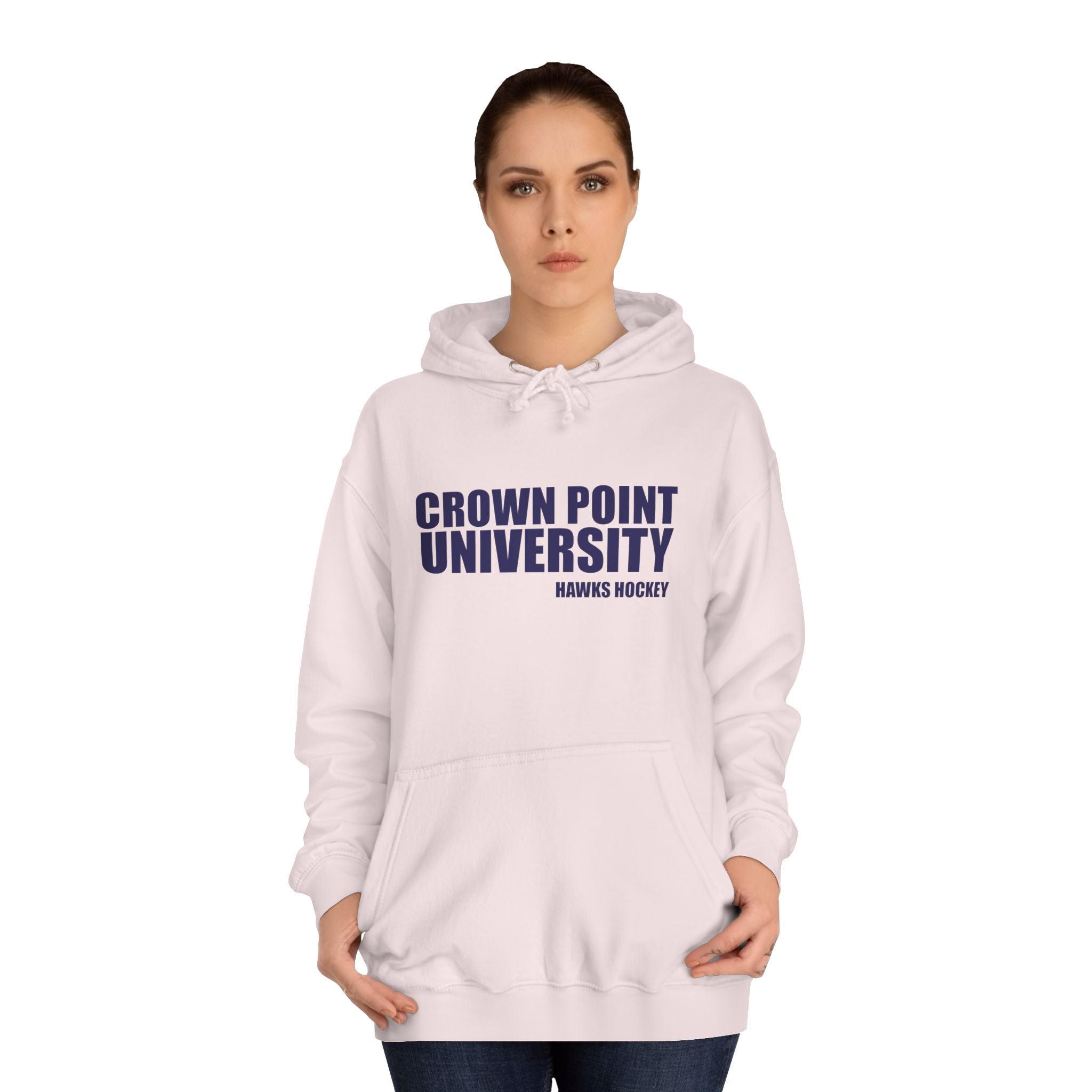 Official Crown Point University Hockey Hoodie — Miles Whiteshaw