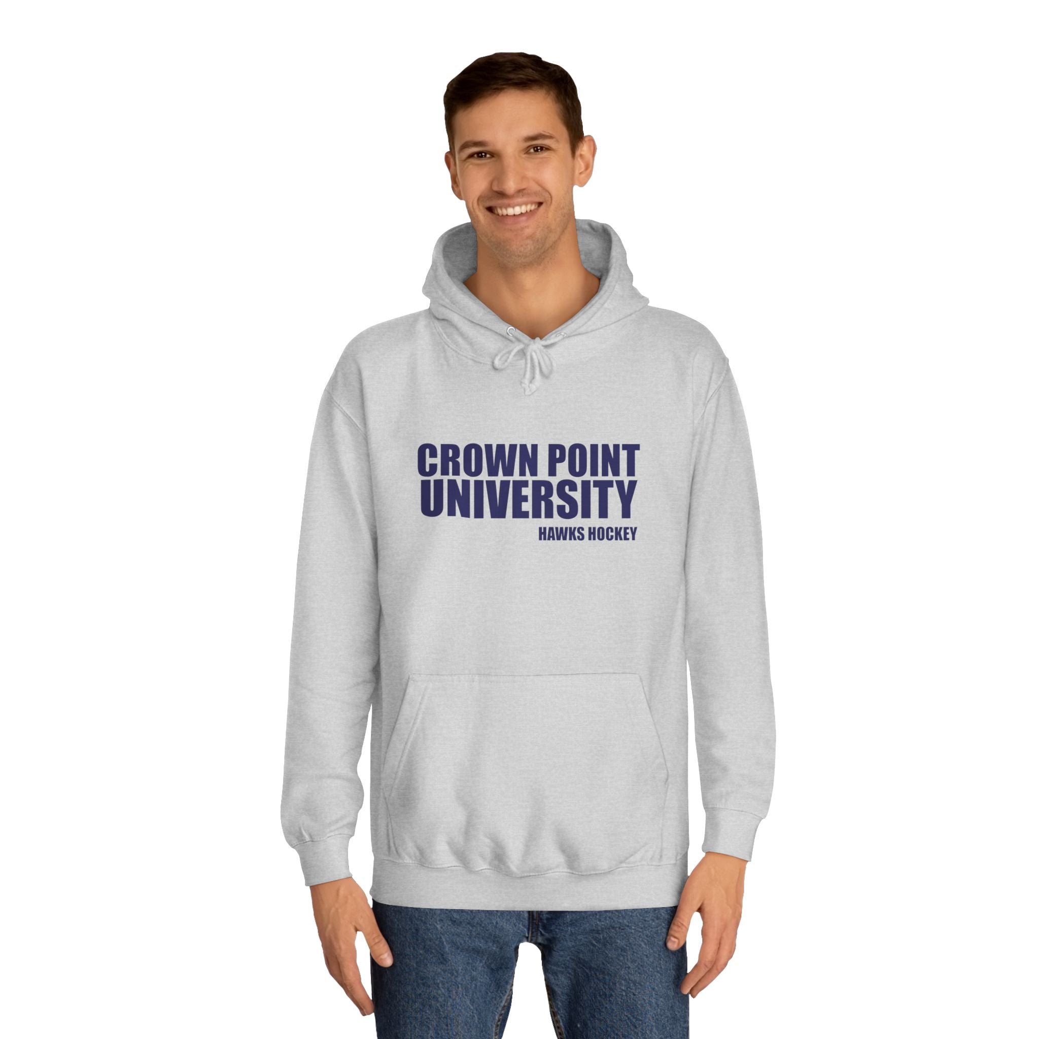 Official Crown Point University Hockey Hoodie — Miles Whiteshaw