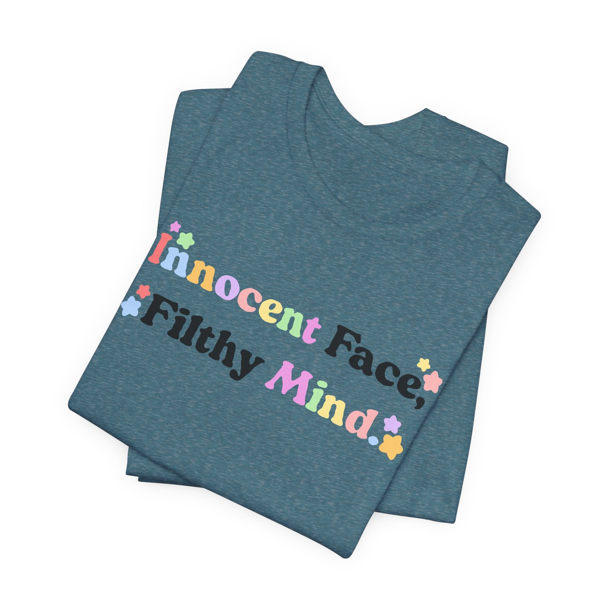 Innocent Face, Filthy Mind Tee — Dark Romance Graphic T-Shirt