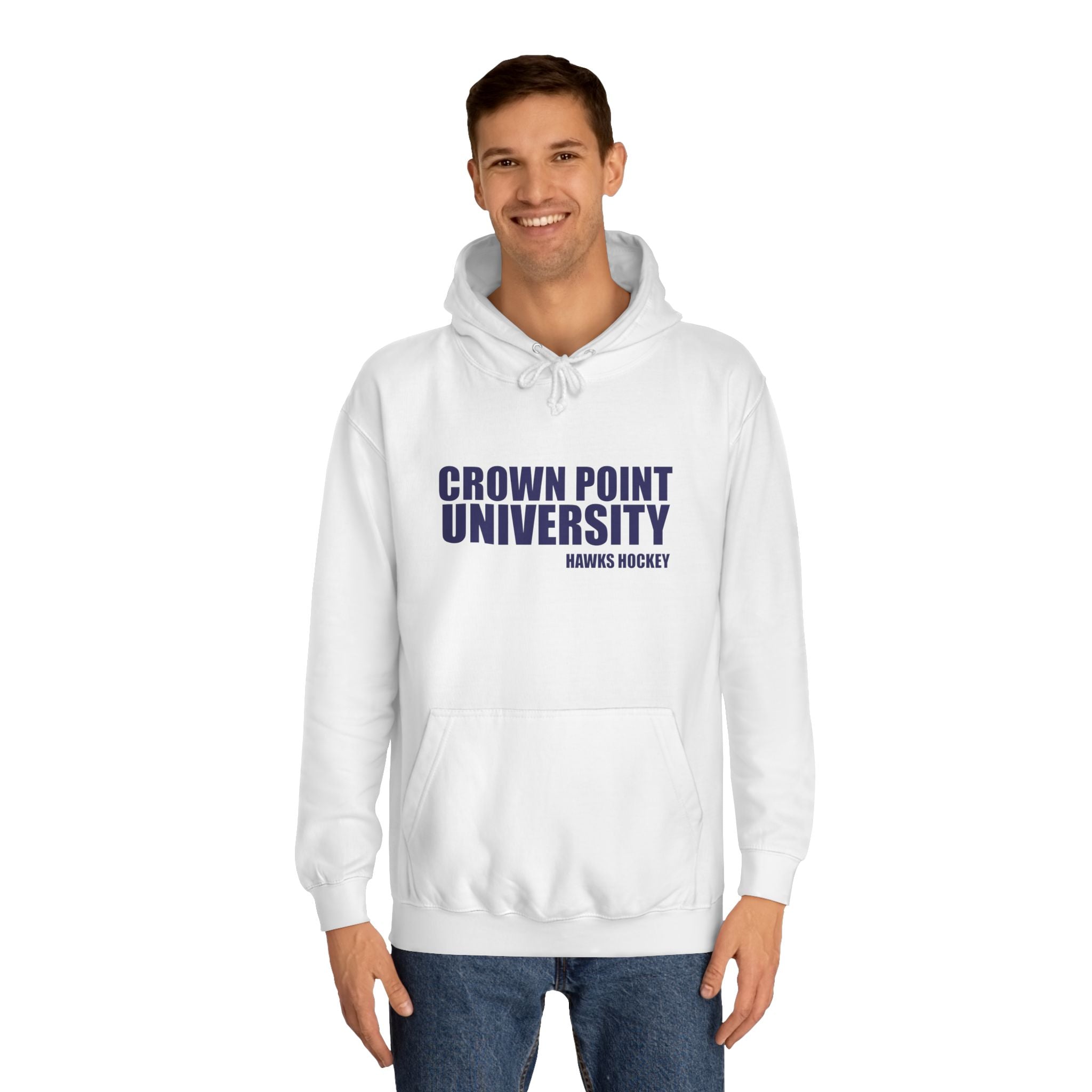 Official Crown Point University Hockey Hoodie — Miles Whiteshaw