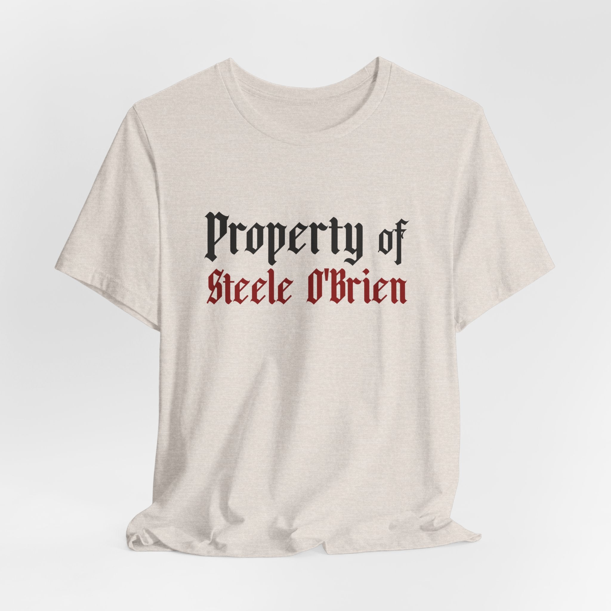 Devious Obsession's "Property of Steele O'Brien" T-Shirt