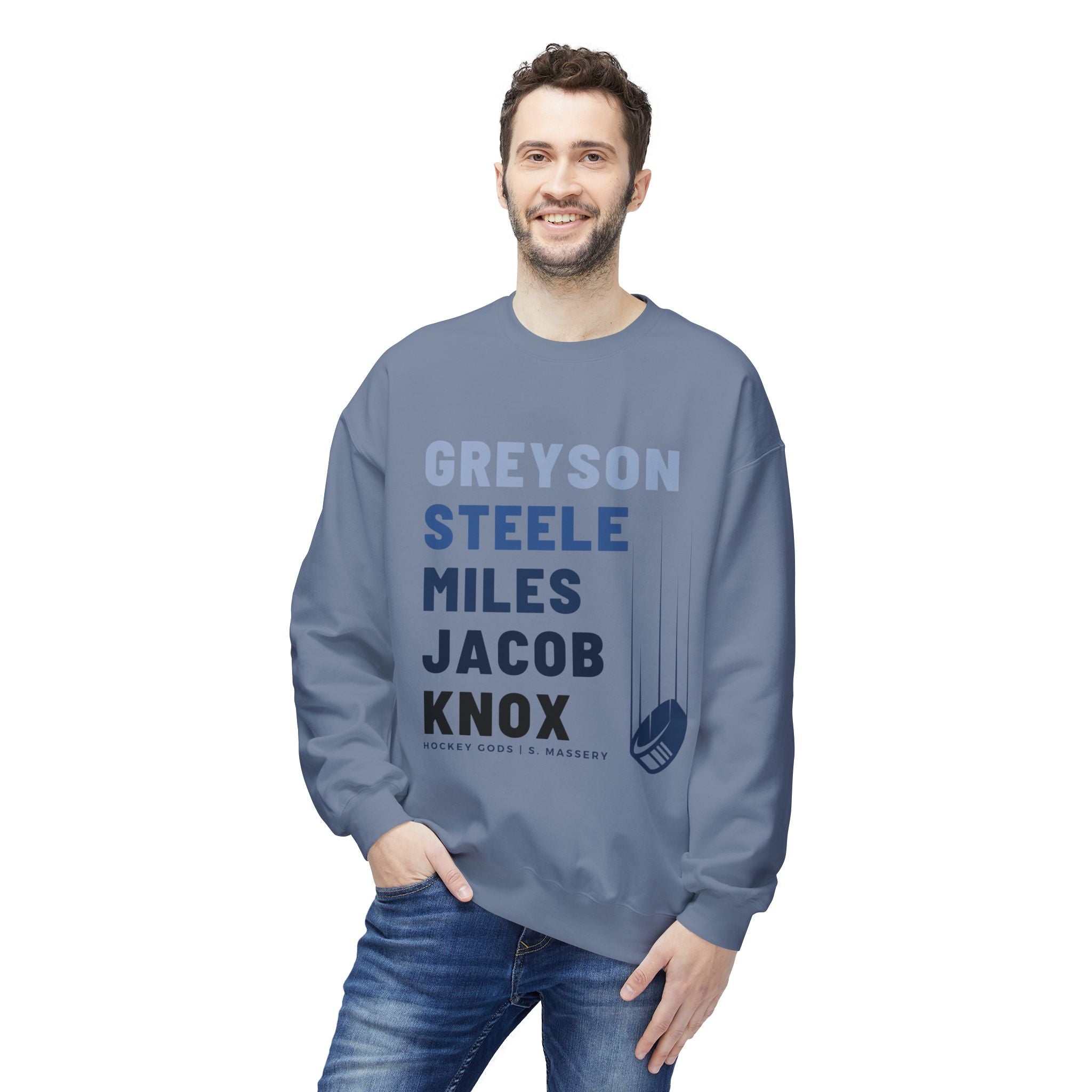 Hockey Gods Heroes Crewneck Sweatshirt